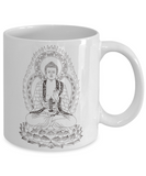 Medicine Buddha Mug - Bhaisajyaguru King of Oriental Medicine - Healing Meditation Coffee Tea Cup