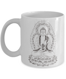 Medicine Buddha Mug - Bhaisajyaguru King of Oriental Medicine - Healing Meditation Coffee Tea Cup